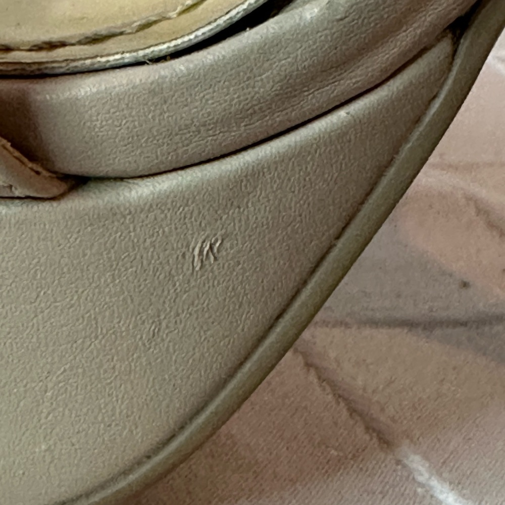 Aldo Beige Strappy Heels with Brass Accents, size 9 - Picture 15 of 16